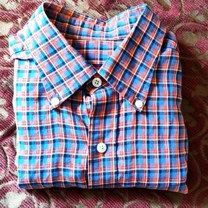 Austin Reed  button down plaid shirt sz. Medium